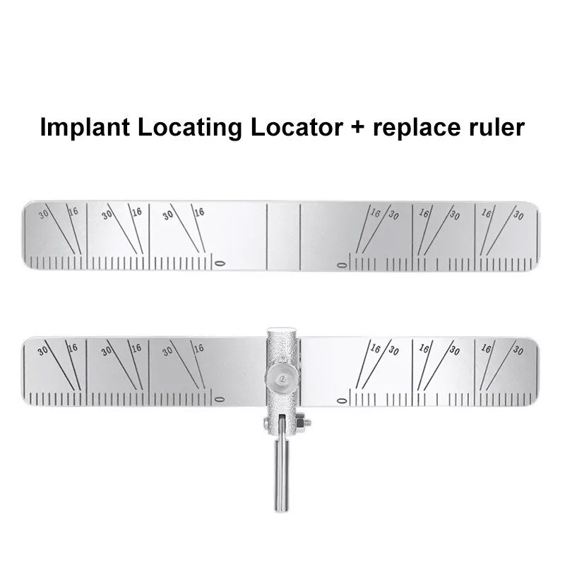 Dental Implant Surgical Guide Bendable Dental Implant Locating Guide Angle Rulers